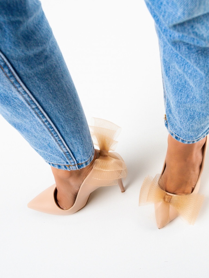 Scarpe da donna Beige Merlyn - Img 1