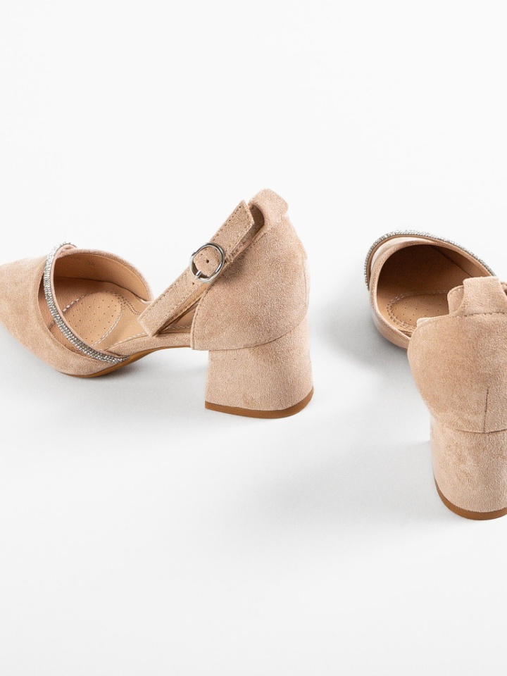 Scarpe da donna Beige Pamela - Img 5