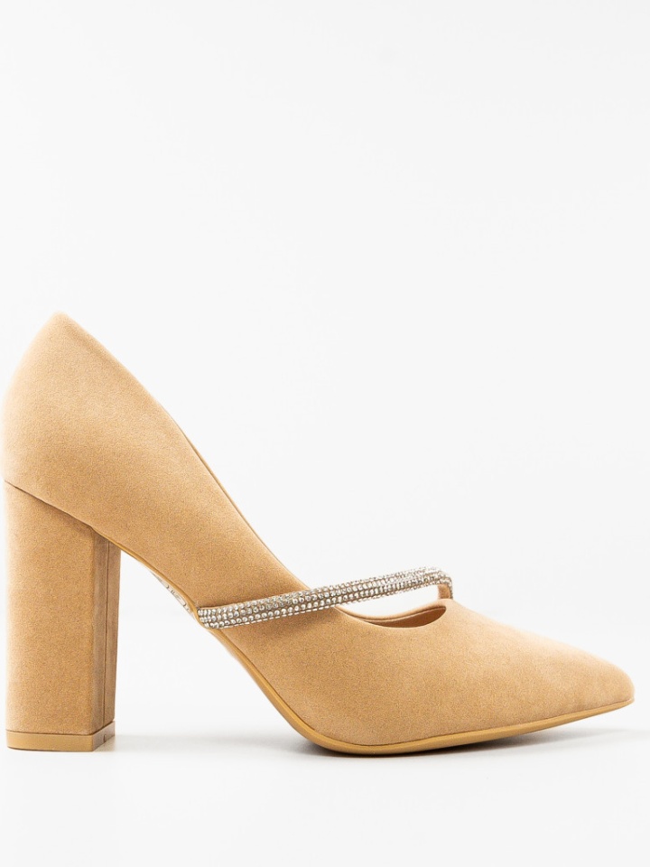 Scarpe da donna Beige Pherick - Img 5