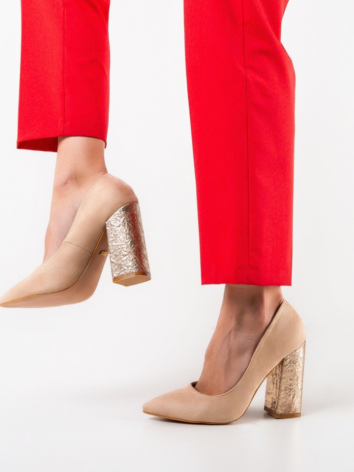 Scarpe da donna Beige Primo - Img 1