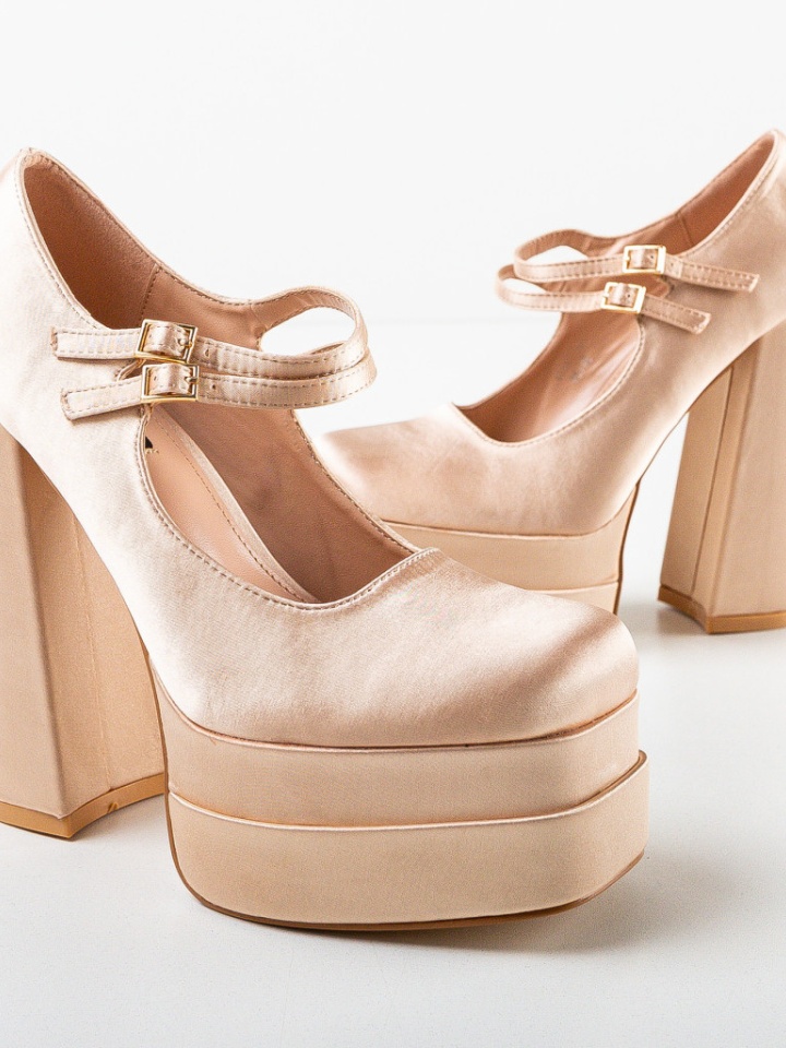 Scarpe da donna Beige Rivera - Img 6