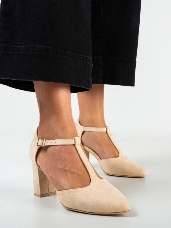 Scarpe da donna Beige Serio - Img 1