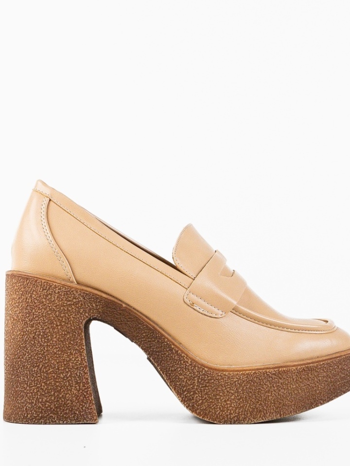 Scarpe da donna Beige Socheat - Img 4