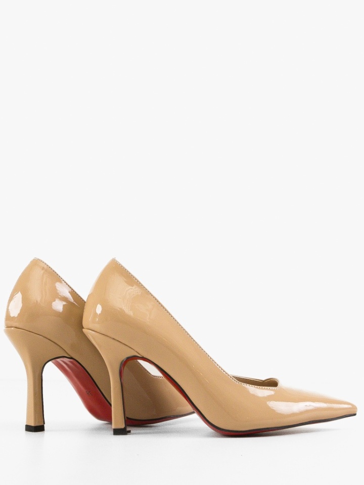 Scarpe da donna Beige Vobka - Img 4
