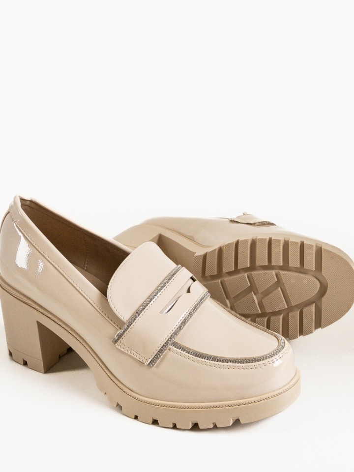 Scarpe da donna Beige Ward - Img 6