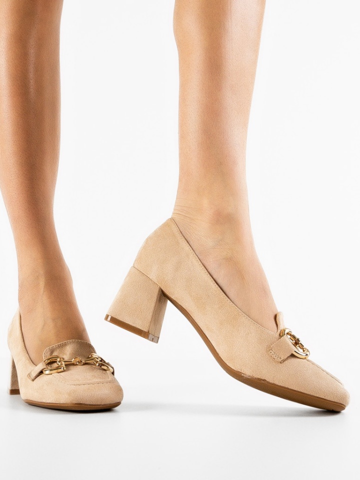 Scarpe da donna Beige Wylam - Img 2