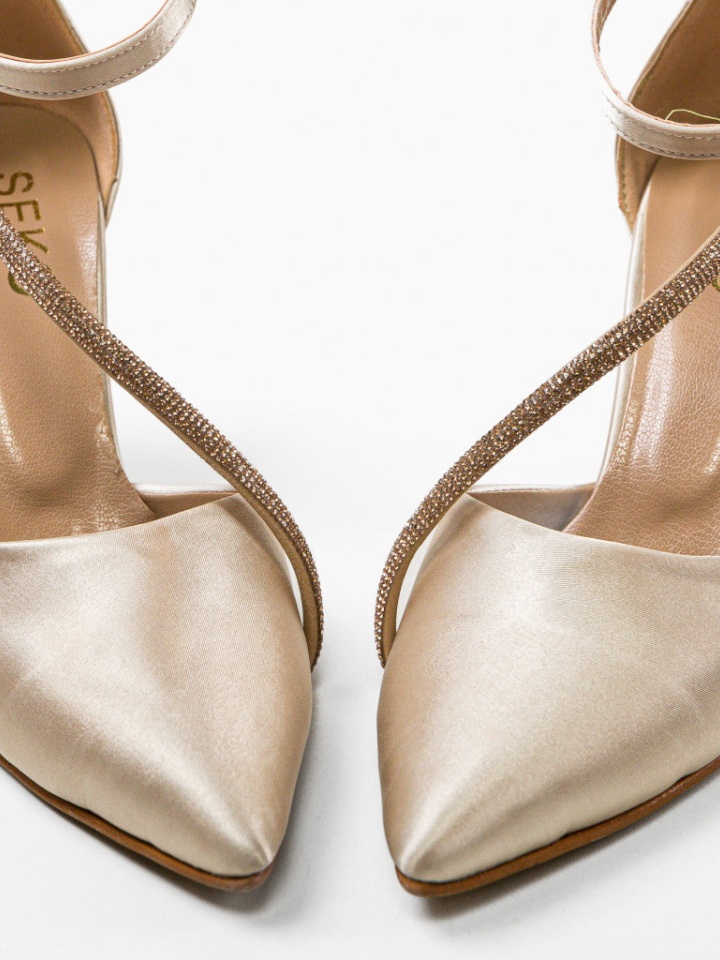 Scarpe da donna Beige Yaci - Img 9