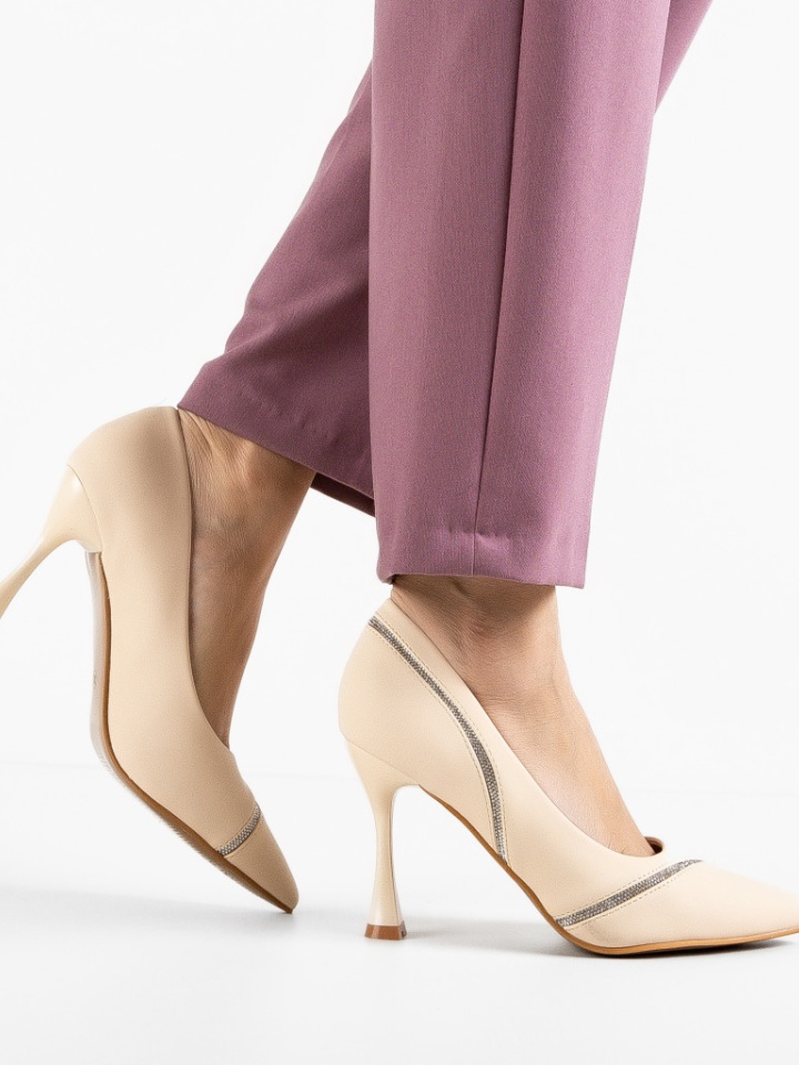 Scarpe da donna Beige Zaid - Img 2