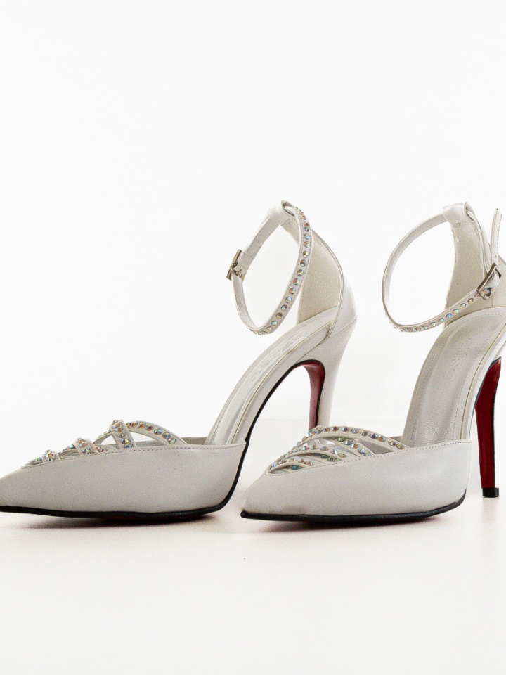 Scarpe da donna Bianche Alchonya - Img 6