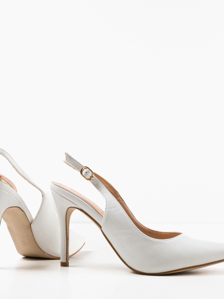 Scarpe da donna Bianche Amani - Img 14