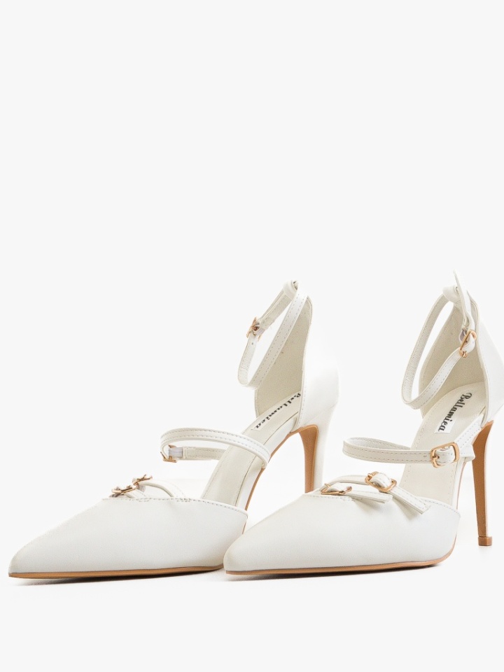 Scarpe da donna Bianche Cobb - Img 4