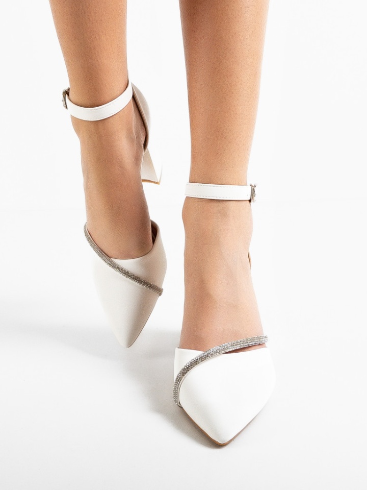 Scarpe da donna Bianche Dem - Img 4