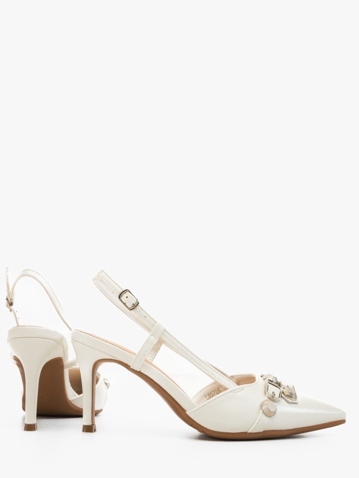 Scarpe da donna Bianche Fleur - Img 6