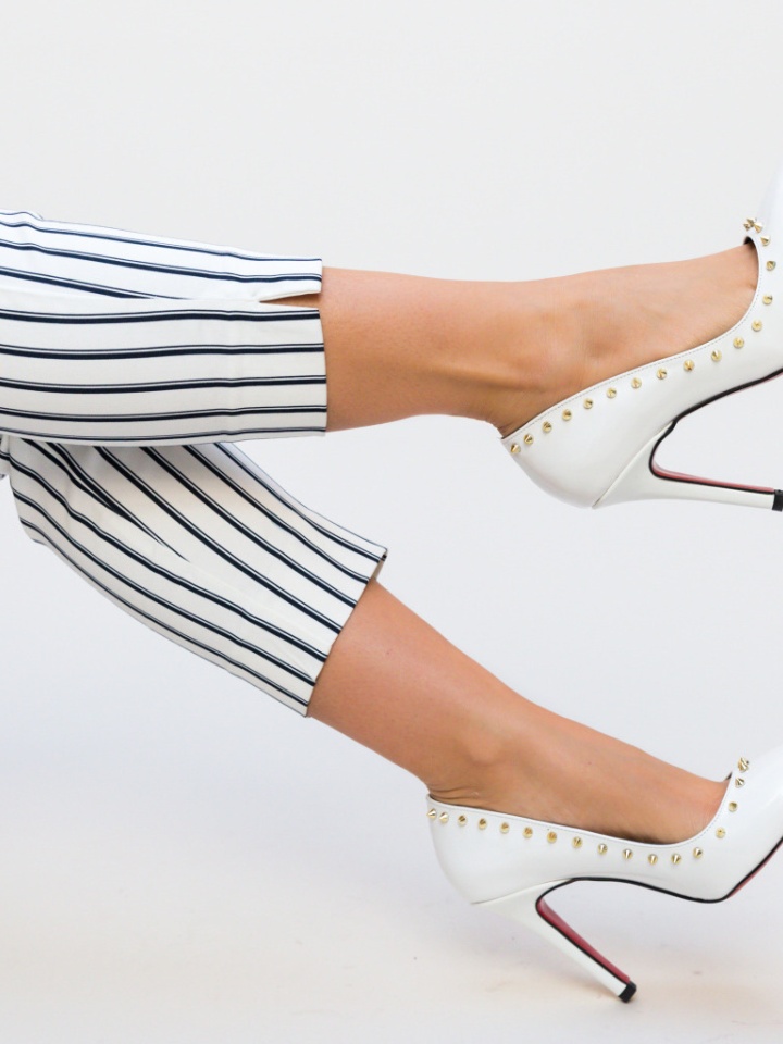 Scarpe da donna Bianche Nicor - Img 4