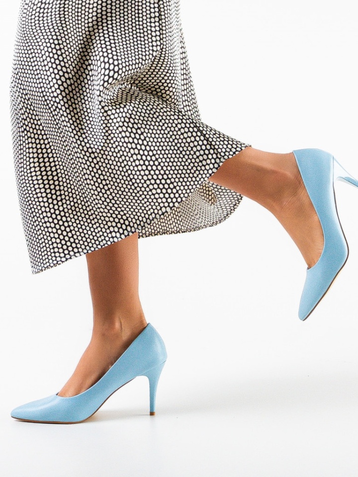 Scarpe da donna Blu Halek - Img 4