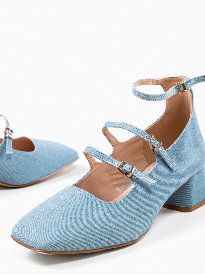 Scarpe da donna Blu Jona - Img 4