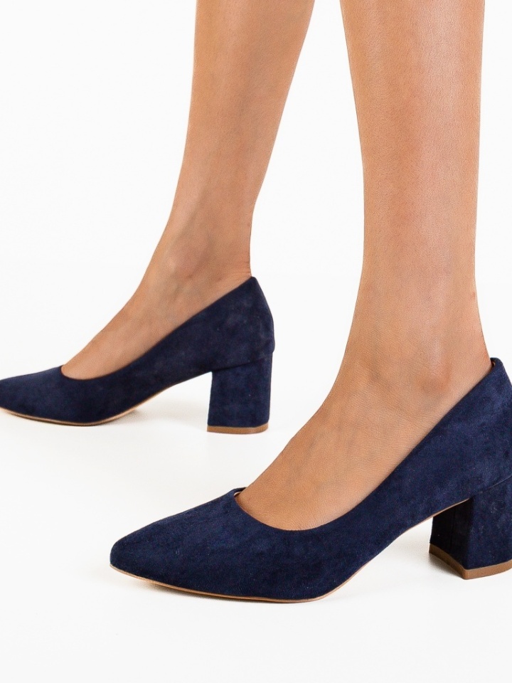 Scarpe da donna Blu navy Popeq - Img 4