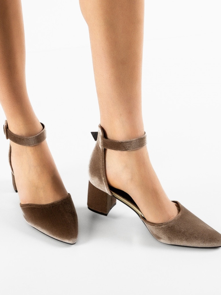 Scarpe da donna Khaki Saif - Img 2