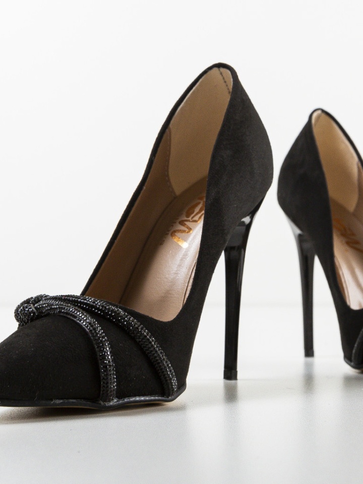 Scarpe da donna Nere Casette 2 - Img 7