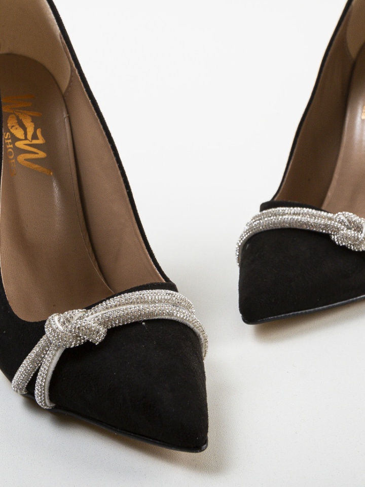 Scarpe da donna Nere Casette - Img 11