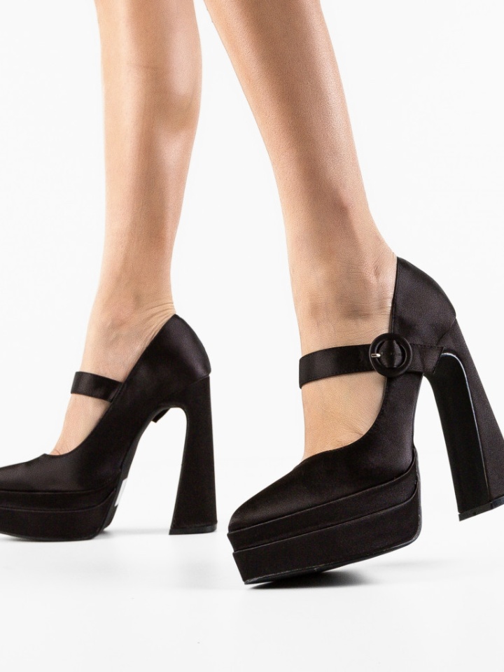 Scarpe da donna Nere Fobol - Img 4