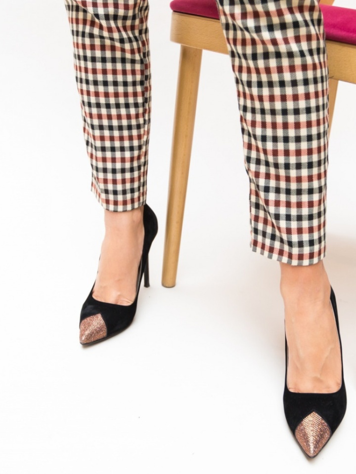 Scarpe da donna Nere Hamo - Img 4