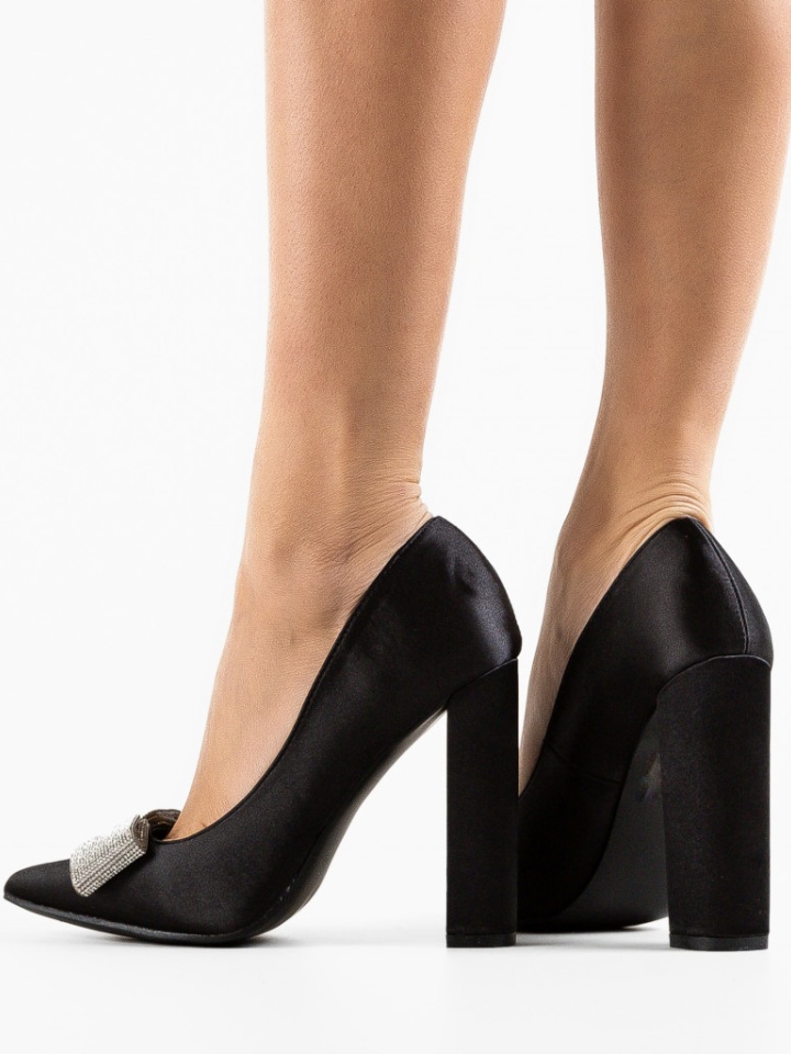Scarpe da donna Nere Lucky 2 - Img 5