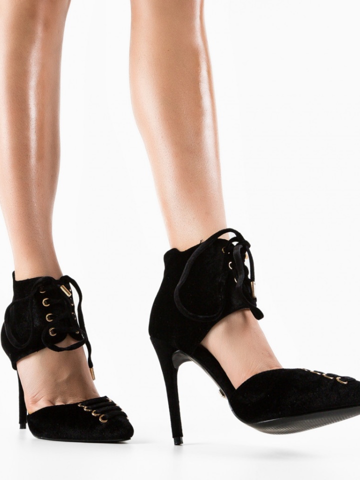 Scarpe da donna Nere Luhrat - Img 2
