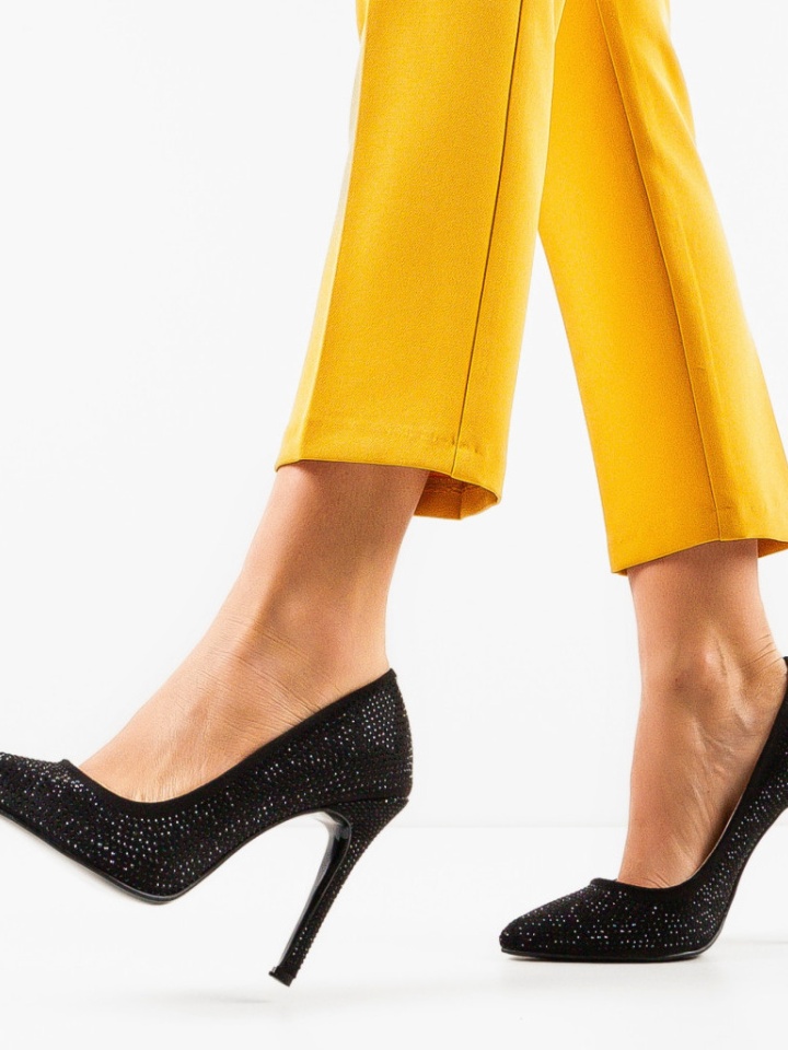 Scarpe da donna Nere Pukan 2 - Img 2