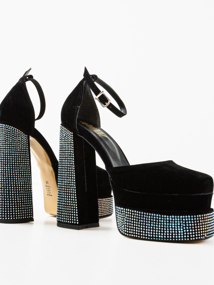 Scarpe da donna Nere Strima - Img 4