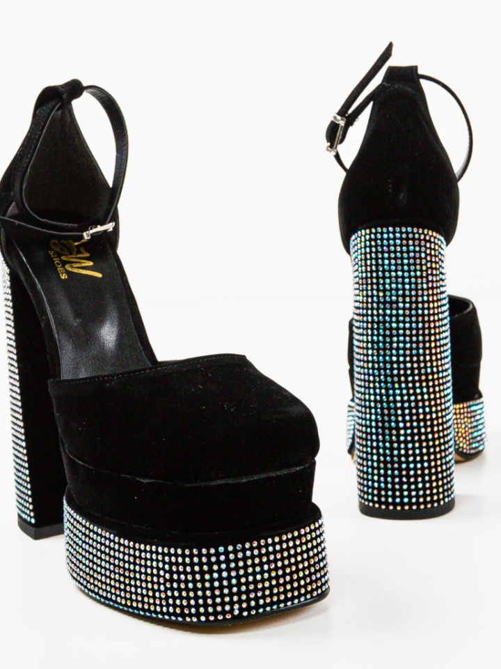 Scarpe da donna Nere Strima - Img 1