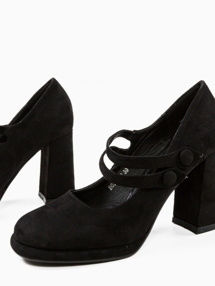 Scarpe da donna Nere Vintage 2 - Img 6