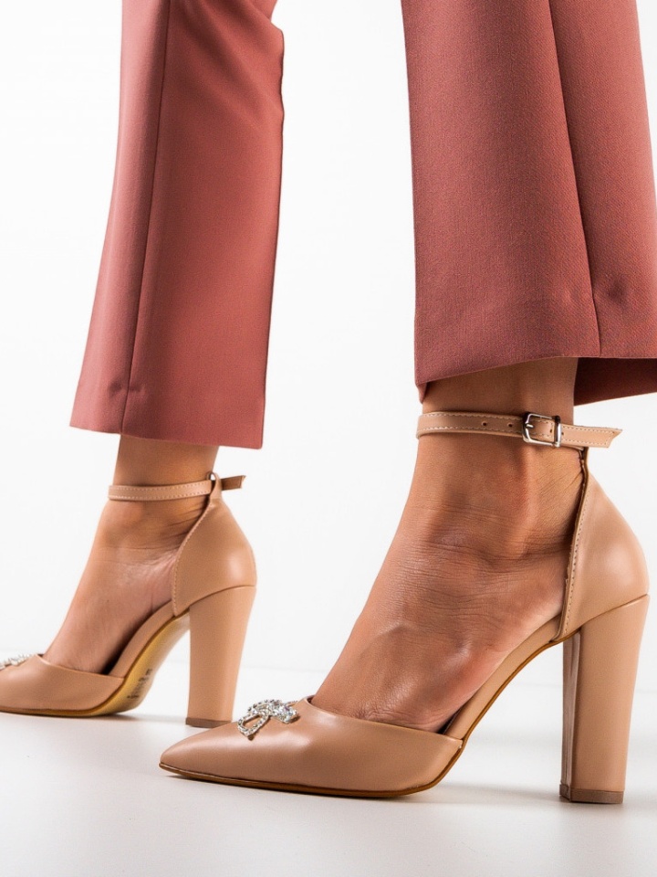 Scarpe da donna Nude Juns - Img 3
