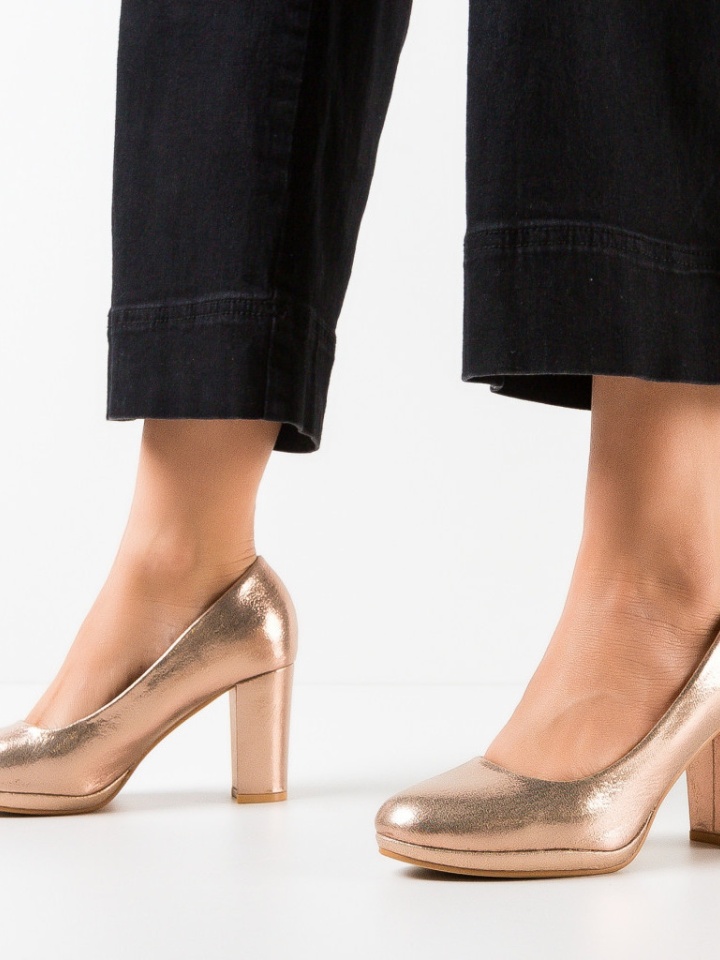 Scarpe da donna Oro Izpo - Img 2