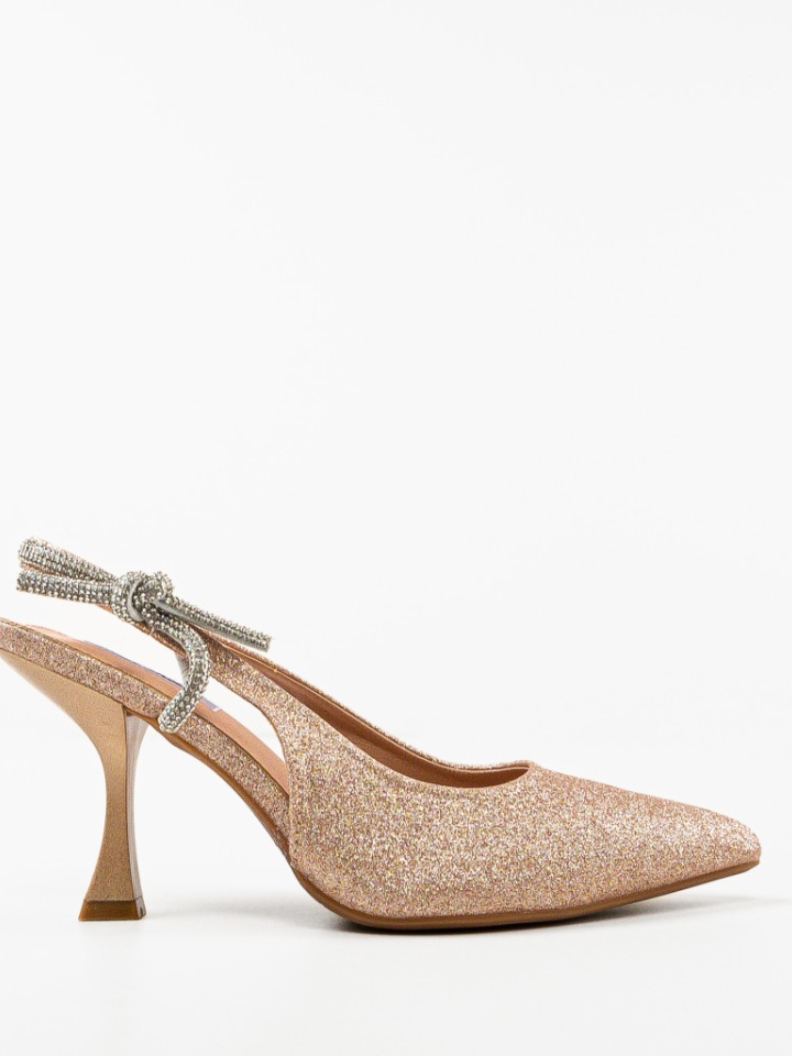 Scarpe da donna Oro Qam - Img 4
