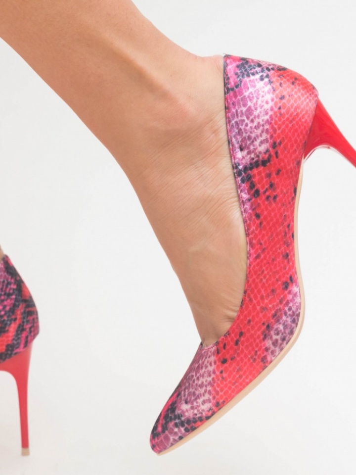 Scarpe da donna Rosse Aba - Img 2