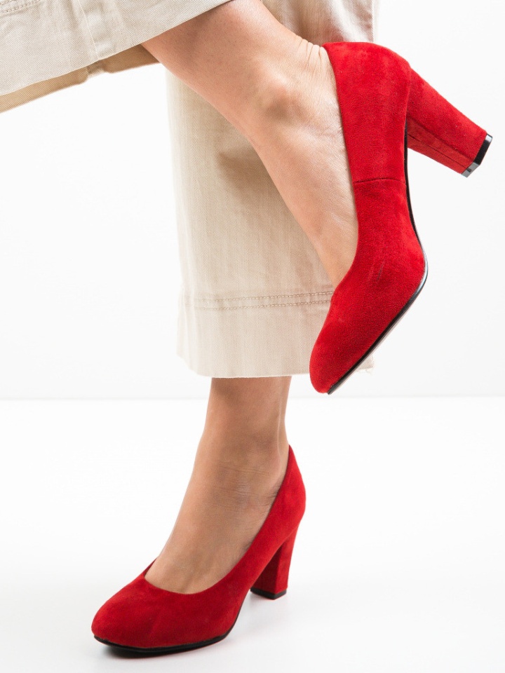 Scarpe da donna Rosse Esoum 3 - Img 8