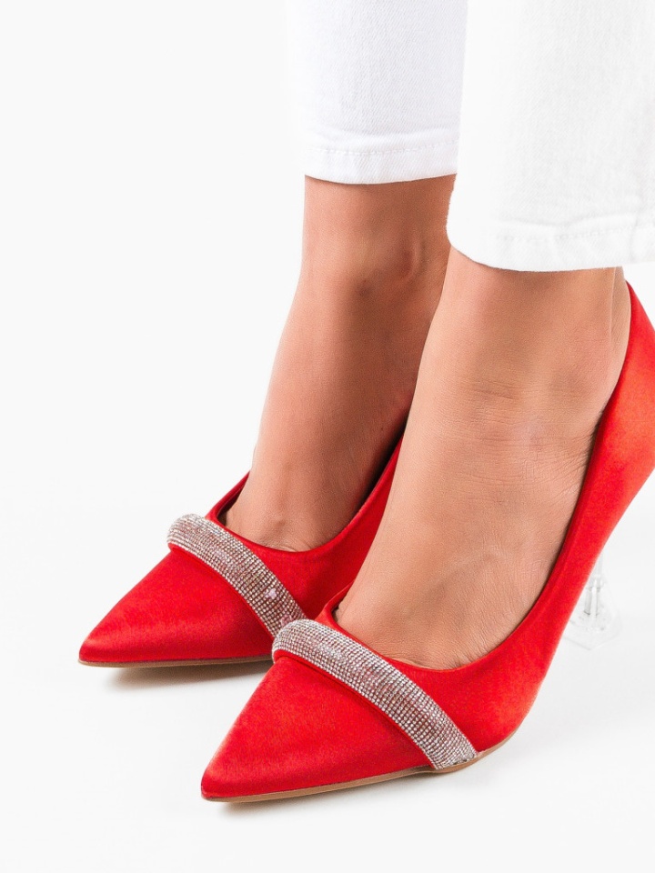 Scarpe da donna Rosse Farrah - Img 4