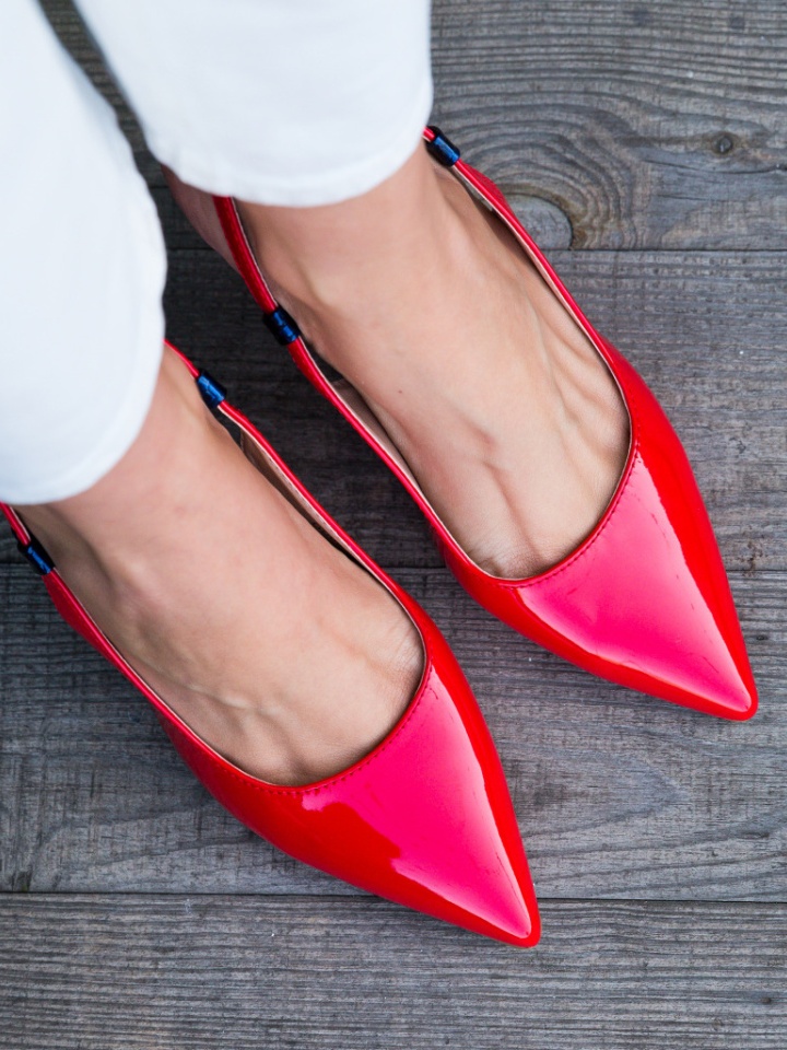 Scarpe da donna Rosse Haraj - Img 5