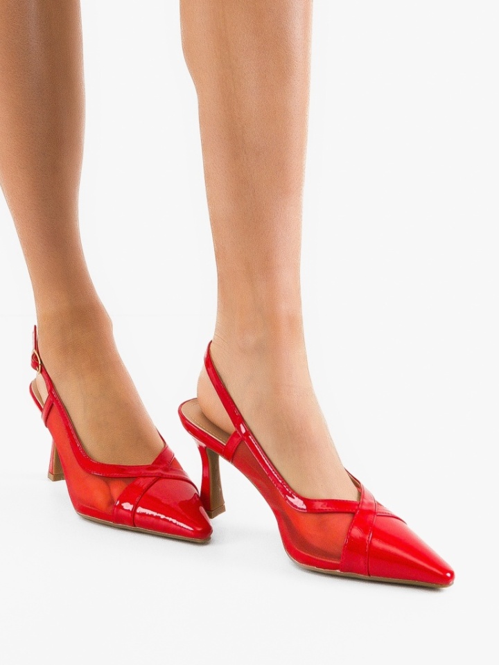 Scarpe da donna Rosse Jensen - Img 1