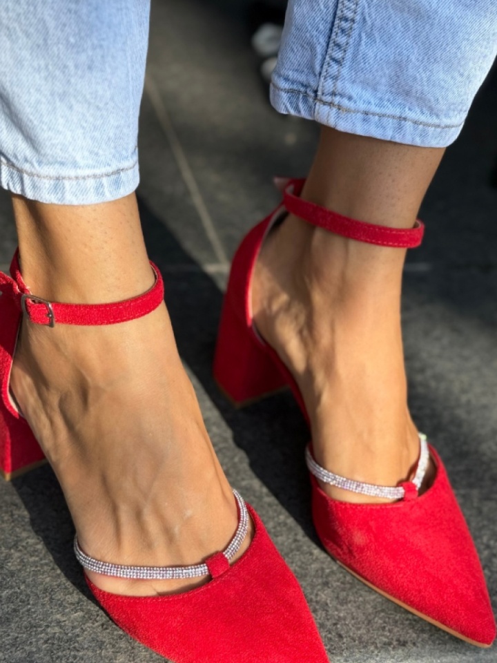 Scarpe da donna Rosse Kasya - Img 10