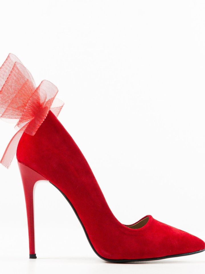 Scarpe da donna Rosse Monroe - Img 11