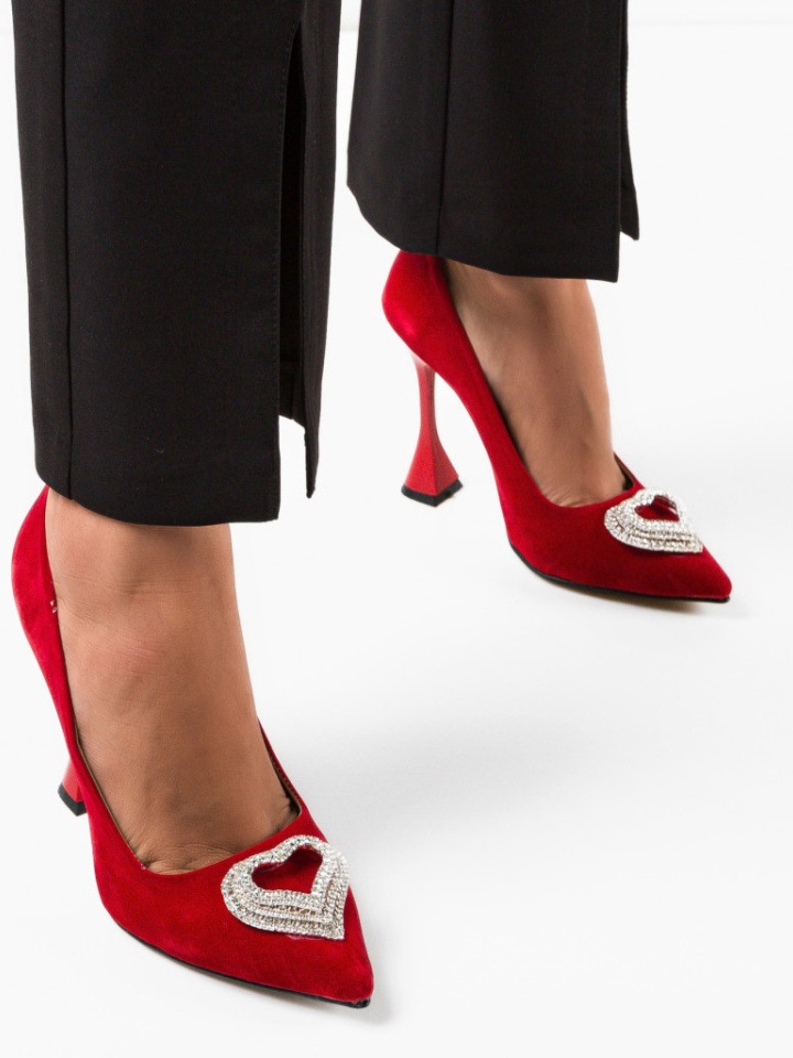 Scarpe da donna Rosse Myhear - Img 8