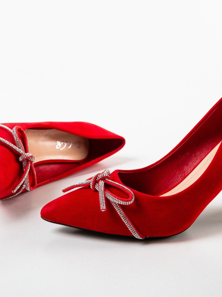 Scarpe da donna Rosse Nieve - Img 14