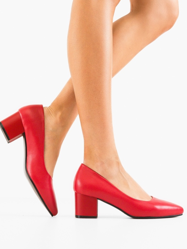 Scarpe da donna Rosse Perkins - Img 1