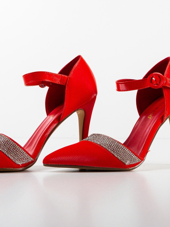 Scarpe da donna Rosse Sidra - Img 12