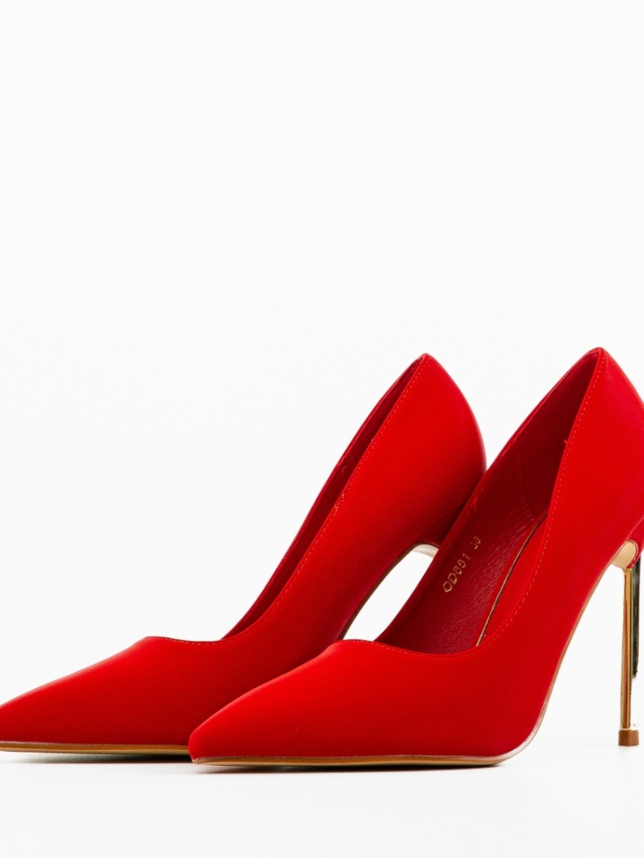 Scarpe da donna Rosse Totto - Img 6