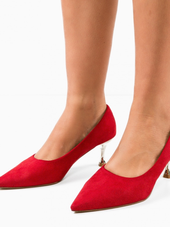 Scarpe da donna Rosse Trois 2 - Img 2