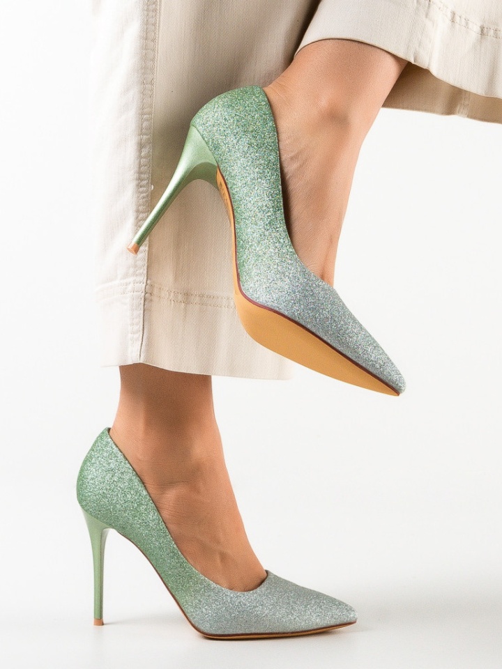 Scarpe da donna Verde Marks - Img 4