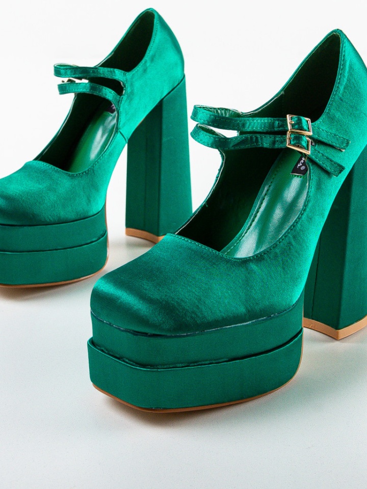 Scarpe da donna Verde Rivera - Img 7